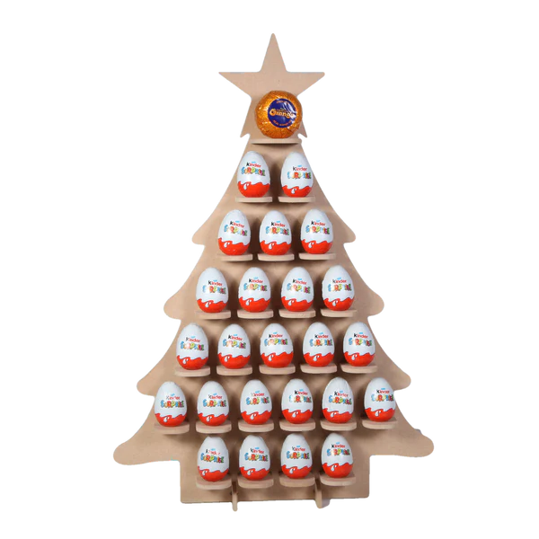 Christmas Tree Advent Calendar for Chocolate Eggs - SECONDS