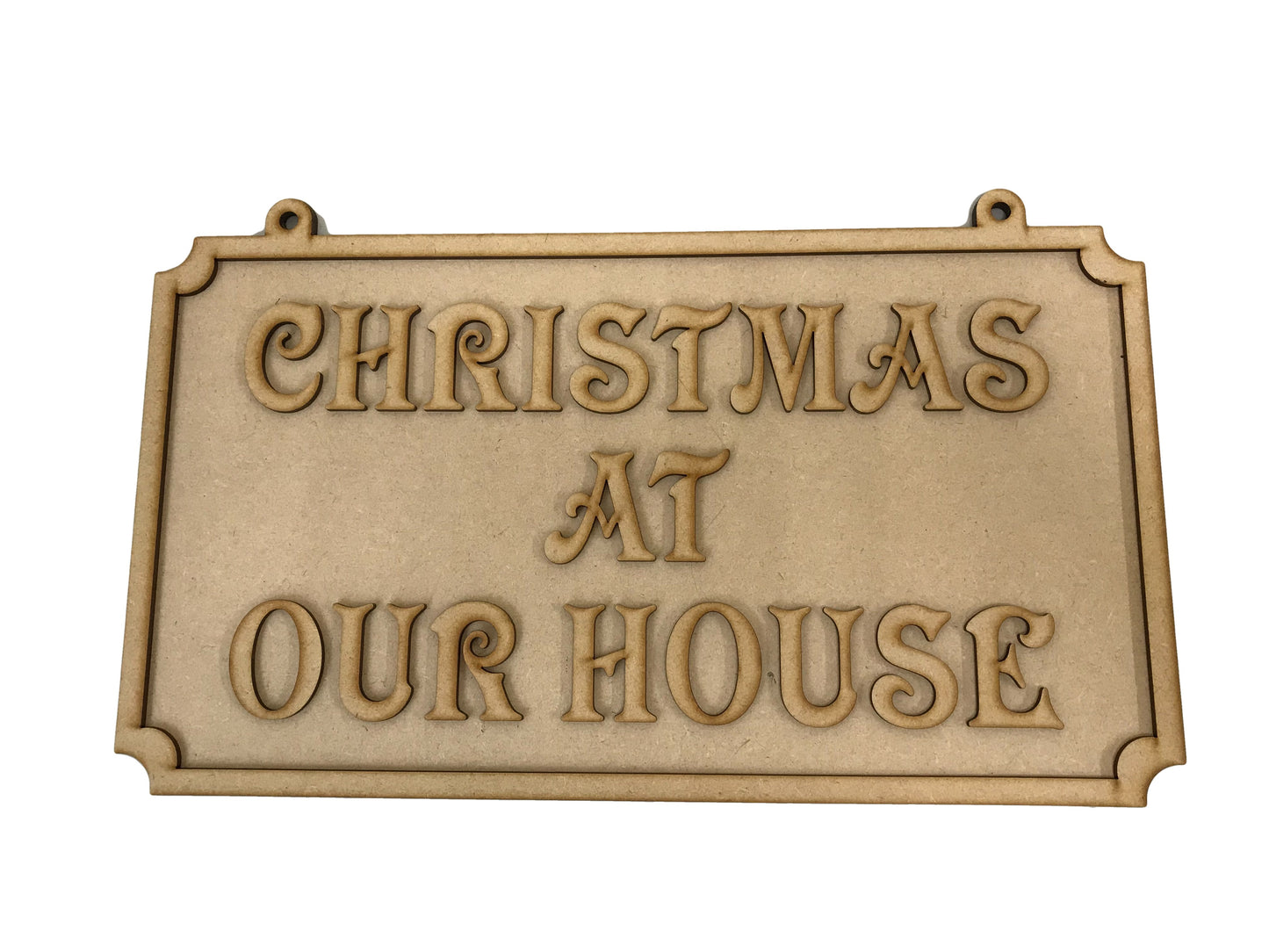 Christmas at our house road sign - 300mm - Victorian- End of line