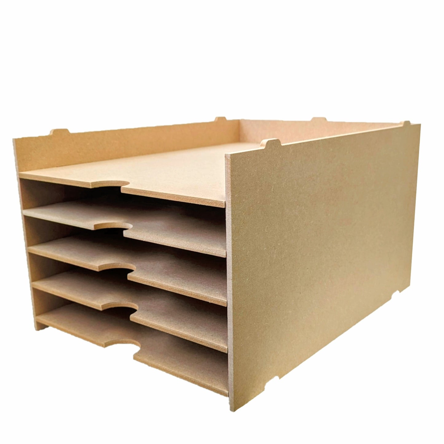 A3 Paper storage shelf, 5 shelves with stackable design - SECONDS