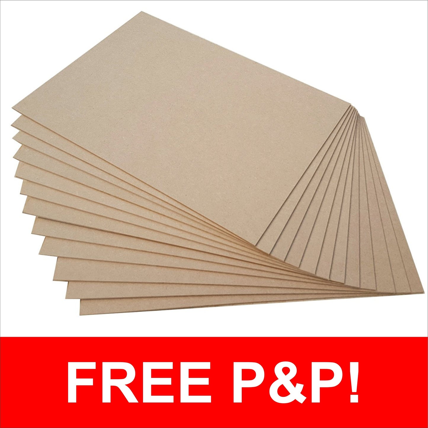 A5 Blank MDF Sheets - 6mm