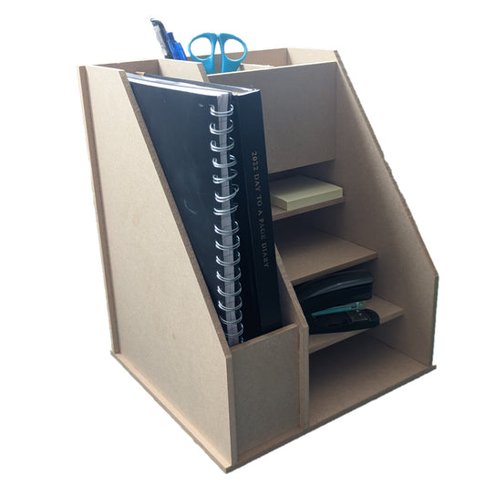 A4 Desk Tidy Storage with shelves
